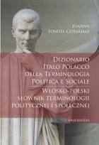 Okładka książki Dizionario italo-polacco della terminologia politica e sociale. Włosko-polski słownik terminologii p