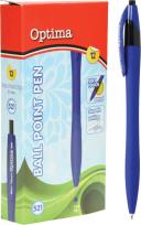 Opakowanie Długopis Soft Touch niebieski (12szt) OPTIMA