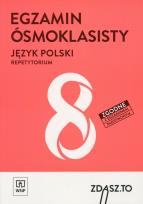 Okładka książki Egzamin ósmoklasisty Język polski Repetytorium