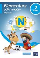 Okładka książki Elementarz odkrywców 2 Wyprawka NE