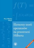 Okładka książki Elementy teorii operatorów na przestrzeni Hilberta