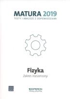 Okładka książki Fizyka. Matura 2019. Testy i arkusze. Zakres rozszerzony
