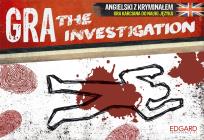Okładka książki GRA ANGIELSKI Z KRYMINAŁEM GRA THE INVESTIGATION