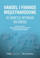 Okładka książki Handel i finanse międzynarodowe w świetle wyzwań XXI wieku