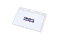 Opakowanie Identyfikator DONAU, otwór z boku, miękki, transparentny 50 sztuk