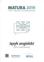 Okładka książki Język angielski Matura 2019 Testy i arkusze Zakres Podstawowy