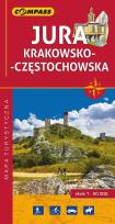 Opakowanie Jura Krakowsko-Częstochowska Mapa turystyczna laminowana 1:50 000