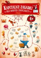 Okładka książki Kapitalne zagadki dla małych Spryciarzy