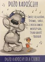 Opakowanie Karnet Happy B6 + koperta wzór nr 05  4 sztuki