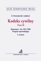 Okładka książki Kodeks cywilny Tom II Komentarz do artykułów 450-1088. Przepisy wprowadzające