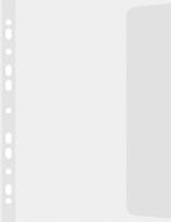 Opakowanie Koszulki z klapką DONAU PP B4 groszkowe 10 sztuk