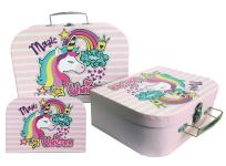Opakowanie KUFEREK DUŻY UNICORN JEDNOROŻEC STN 3611