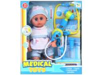 Opakowanie Lalka bobas 30cm z akcesoriami lekarz