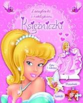 Okładka książki Łamigłówki z naklejkami Księżniczki