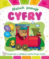 Okładka książki Maluch poznaje cyfry