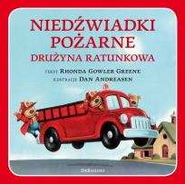 Okładka książki Niedźwiadki pożarne drużyna ratunkowa