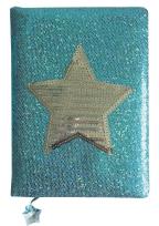 Opakowanie Notatnik niebieski Gwiazdka