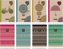 Okładka książki Notatnik ozdobny 105x165/80K linia TW FRESH