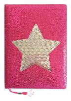 Opakowanie Notatnik różowy Gwiazdka