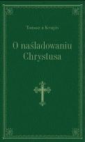 Okładka książki O naśladowaniu Chrystusa (zielony, złoc.)