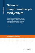 Okładka książki Ochrona danych osobowych medycznych
