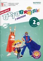 Okładka książki Ortograffiti z Bratkiem 2 zeszyt ćw. 1 OPERON