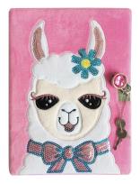 Opakowanie Pamiętnik pluszowy Lama