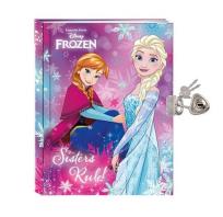 Opakowanie Pamiętnik z kłódką Frozen