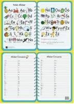 Opakowanie Podkładka dwustronna laminowana Alfabet (10szt)
