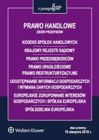 Okładka książki Prawo handlowe Zbiór przepisów