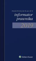 Okładka książki Profesjonalny informator prawnika 2019