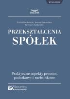 Okładka książki Przekształcenia spółek