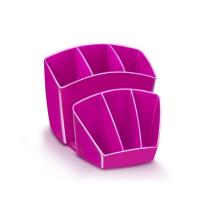 Opakowanie Przybornik na biurko CEPPro Gloss polistyren, różowy