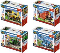 Opakowanie PUZZLE 20 MINIMAXI BOB I MASZYNY BOB BUDOWNICZY 56002 
