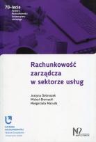 Okładka książki Rachunkowość zarządcza w sektorze usług