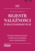 Okładka książki Rejestr należności publicznoprawnych