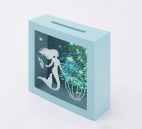 Opakowanie Skarbonka Syrenka cekiny