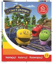 Okładka książki Stacyjkowo.ACTIVITY z NAKLEJKAMI