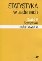 Okładka książki Statystyka  w zadaniach Część 2 Statystyka matematyczna