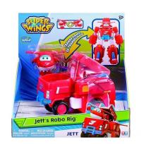 Opakowanie Super Wings Pojazd transformujący Jett