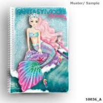 Opakowanie SZKICOWNIK Z PŁYNNĄ OKŁADKĄ FANTASY MODEL 10036A