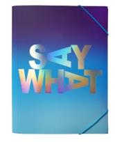 Opakowanie Teczka A4 z gumką Say What