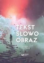 Okładka książki Tekst słowo obraz