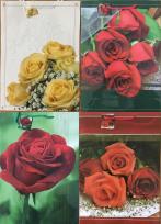 Opakowanie Torebka ozdobna laminowana PL-9 zestaw 35 róże