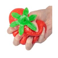 Opakowanie Truskawka Antystresowa 9cm Strawberry Stress Toy