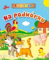 Okładka książki Tu i tam! Na podwórku