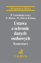 Okładka książki Ustawa o ochronie danych osobowych. Komentarz