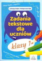 Okładka książki Zadania tekstowe dla uczniów kl. 1