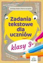 Okładka książki Zadania tekstowe dla uczniów kl. 3
