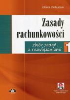 Okładka książki Zasady rachunkowości zbiór zadań z rozwiązaniami 1